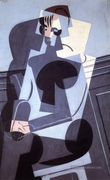  madame Tableaux - portrait de madame josette gris 1916 Juan Gris